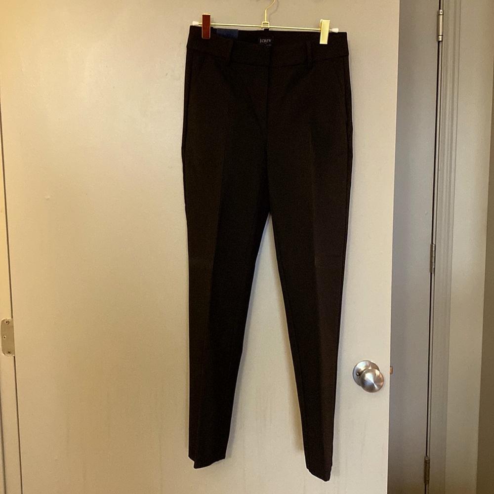 00 black dress pants j crew